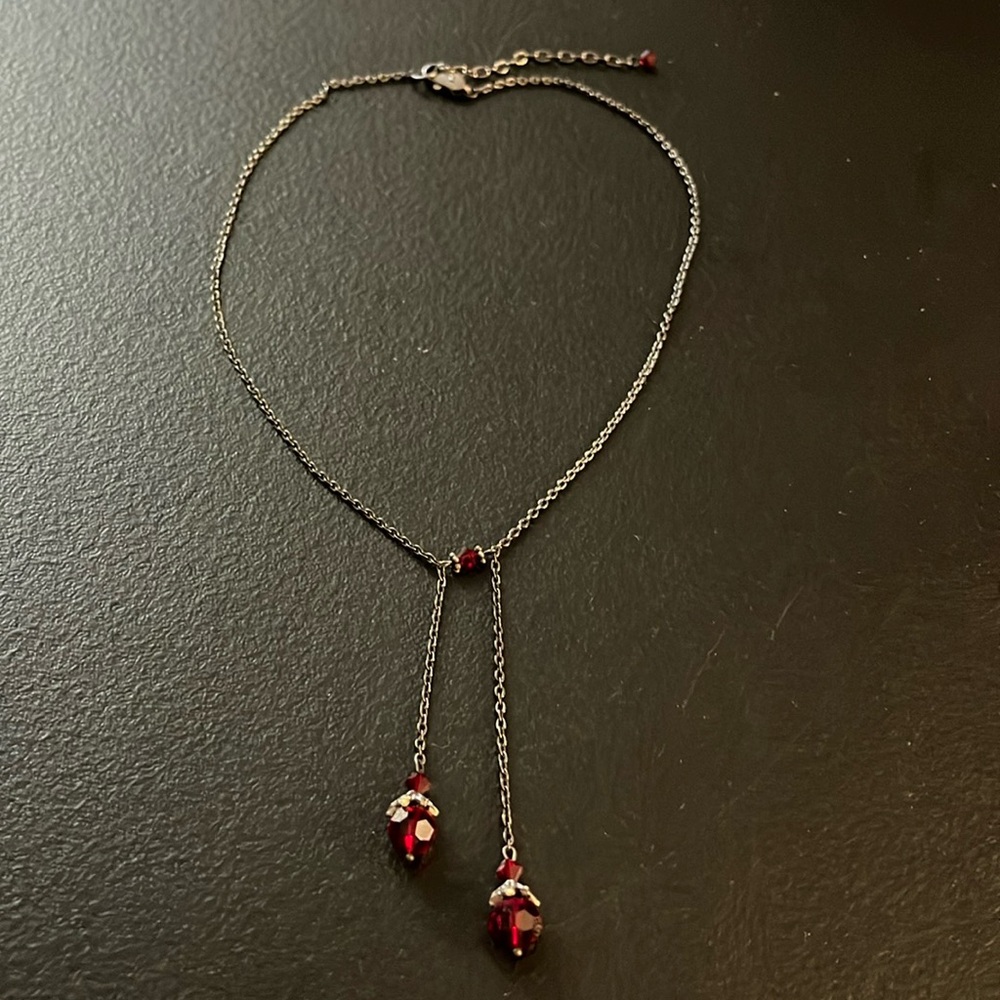 Costume Vintage gothic 1928 16” Necklace used.